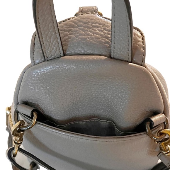 REBECCA MINKOFF mini Julian Pebbled leather Backpack - Picture 14 of 16